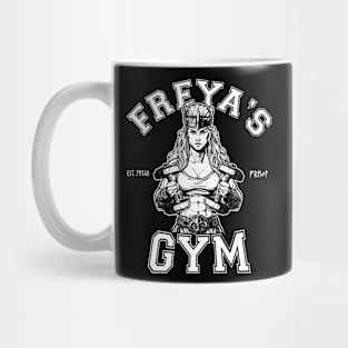 Freya's Gym - Norse Goddess Gym Mug